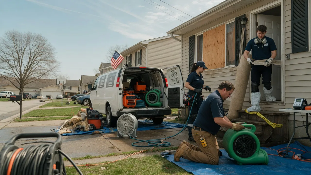 Water Damage Restoration in Nilwood, IL near me
